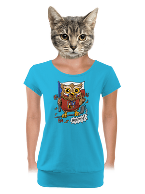 dámské tričko s lemem