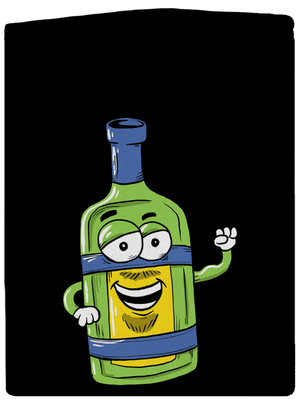 Láska na beton pánská mikina na zip Black