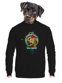 unisex mikina bez kapuce