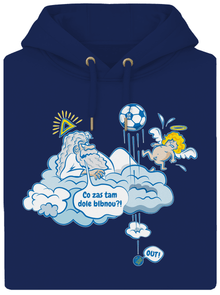 Out unisex mikina premium Navy