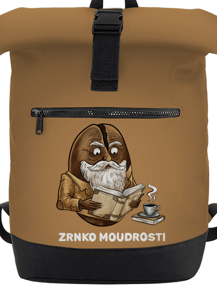 Zrnko moudrosti batoh Caramel
