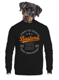 unisex mikina bez kapuce