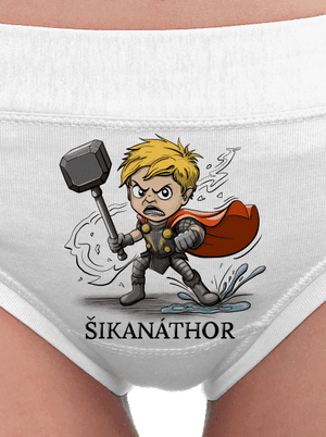 ŠikanáThor dámské kalhotky White