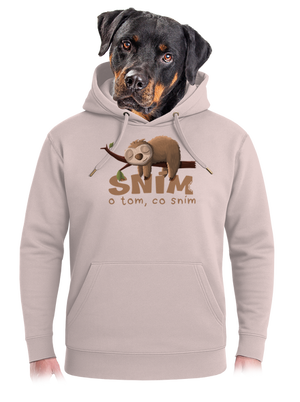 Sním o tom, co sním unisex mikina premium Rose Chalk