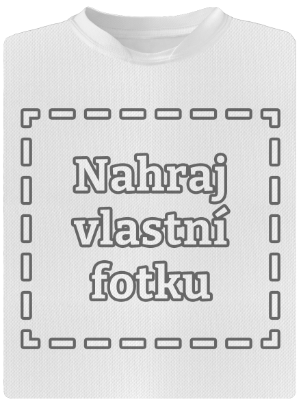 Vlastní potisk pánské sportovní tričko White