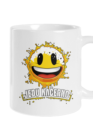 Jedu načerno klasický hrnek White