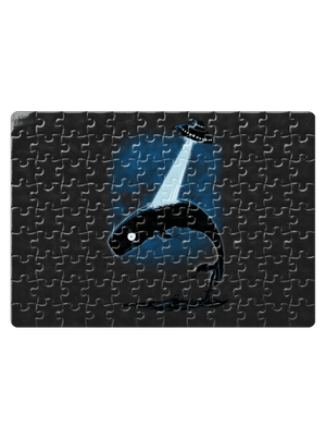 Big fish puzzle White