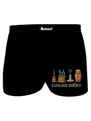 Evoluce svíčky pánské trenky Black