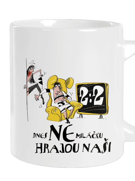 Hrajou naši velký hrnek White