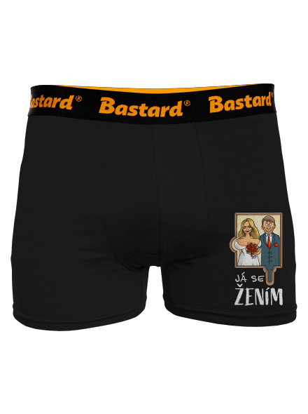 Já se žením/vdávám boxerky Black