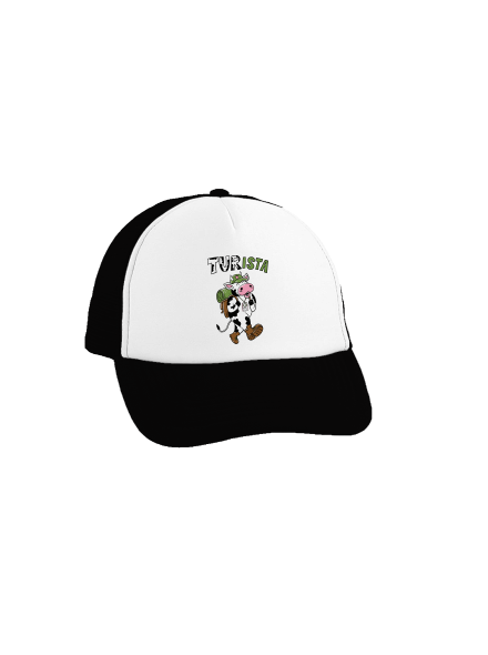 Tur na cestách kšiltovka truckerka Black cap