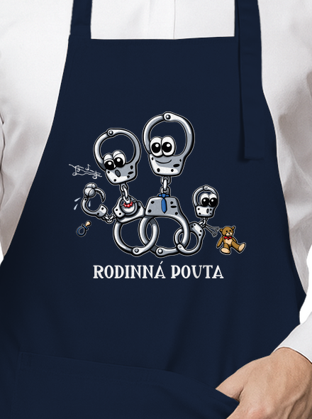 Rodinná pouta zástěra Navy