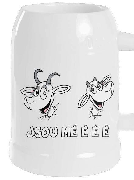 Kozy Jsou méééé půllitr White