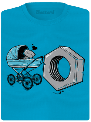 Správná matka dámské sportovní tričko Blue Atol