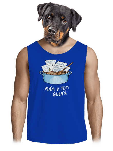 Mám v tom guláš pánské tílko Royal Blue