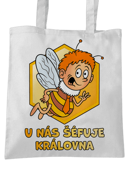 Včelí královna taška White