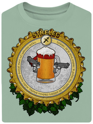 Pivní horoskop: Střelec unisex tričko oversized Sage