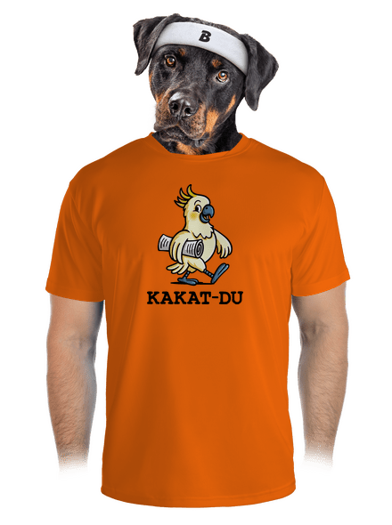 Kakat-du pánské sportovní tričko Neon Orange