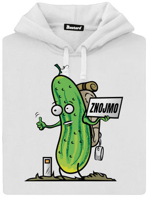 Autostop dámská mikina klokanka White