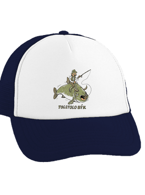 Tolstolobýk kšiltovka truckerka French Navy cap