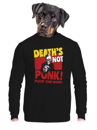 unisex mikina bez kapuce