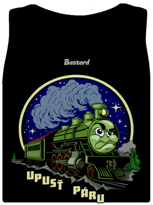 Upusť páru dámské tílko klasické Black