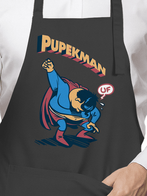 Pupekman zástěra Dark Grey