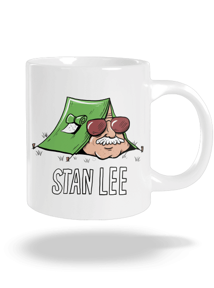 Stan Lee velký hrnek White