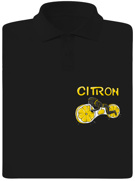 Citron Legacy pánská polokošile Black