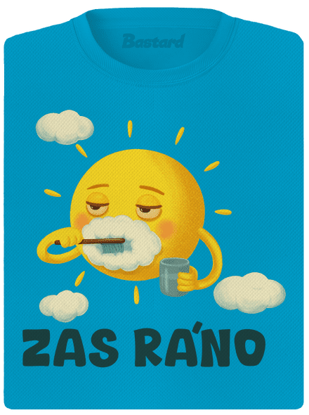 Zas ráno dámské sportovní tričko Blue Atol