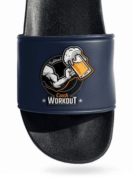 Czech Workout pantofle Navy