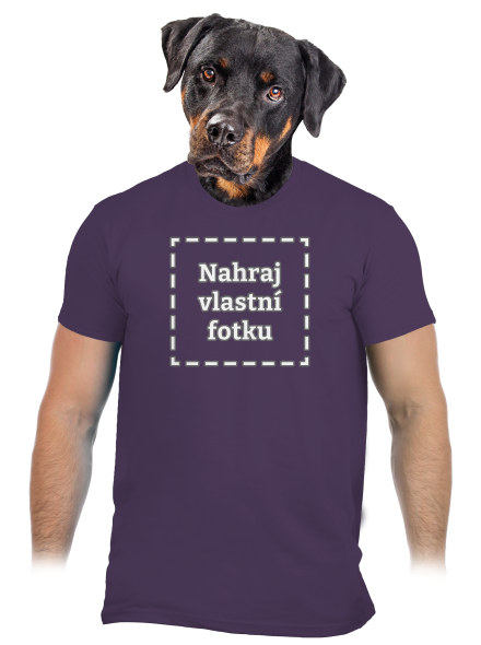 Vlastní potisk pánské tričko Urban Purple