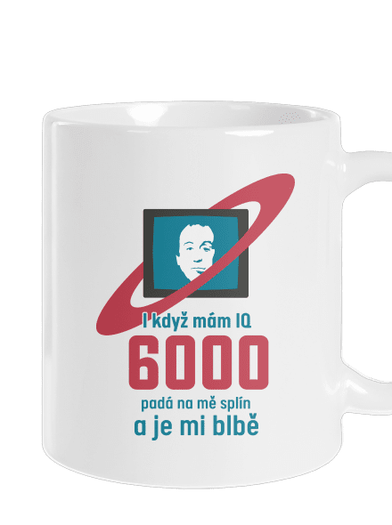 IQ 6000 klasický hrnek White