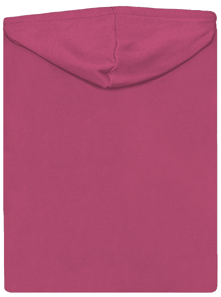 Bez potisku dámská mikina na zip Magenta