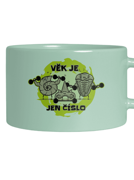 Věk je jen číslo hrnek makronka Mint Macaron