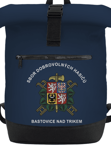 Sbor dobrovolných hasičů s vlastním erbem obce batoh French Navy