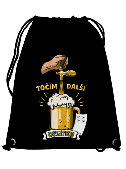 Točím další desítku vak Black