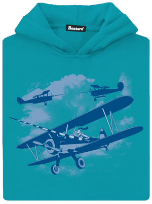 Rytíři nebes dětská mikina klokanka Hawaiian Blue