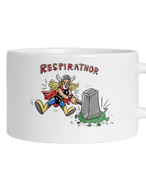 Respirathor hrnek makronka White