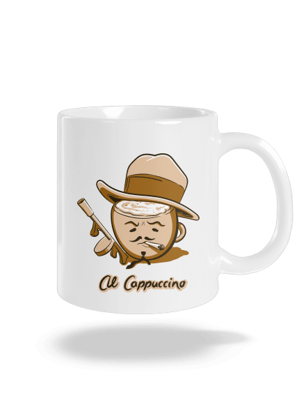 Al Cappuccino klasický hrnek White