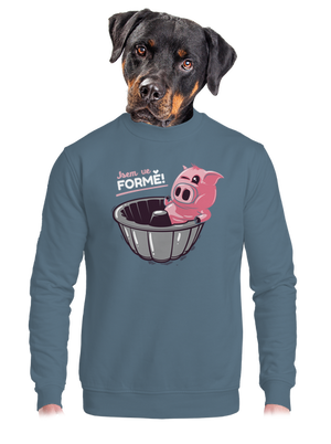 Ve formě unisex mikina bez kapuce Nordic Blue