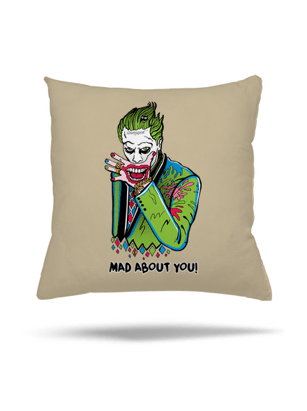 Joker a Harley polštář Beige