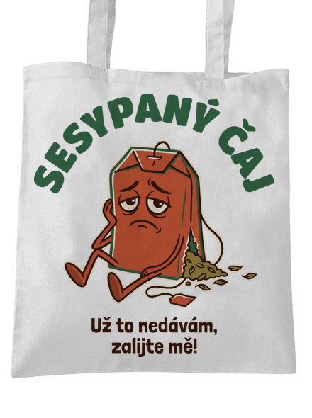 Sesypaný čaj taška White