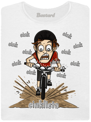 Cinklista dámské tričko premium White