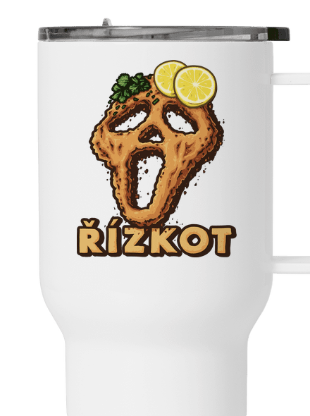 Řízkot termohrnek White