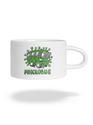 Mikrobus hrnek makronka White