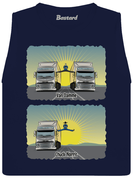 Chuck & Truck dámské tílko volné Navy