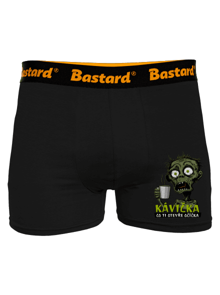 Zombie kávička boxerky Black