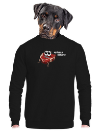 unisex mikina bez kapuce