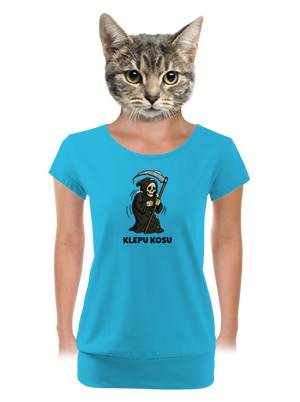 dámské tričko s lemem